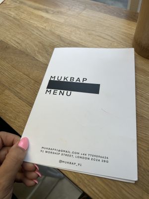   at MukBap in London