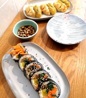 Rolls at MukBap in London