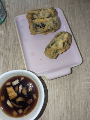 Seaweed rolls at MukBap in London