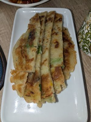 Savoury pancake at MukBap in London