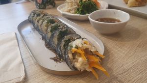 Fat roll at MukBap in London