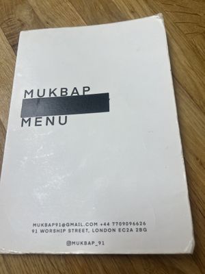   at MukBap in London