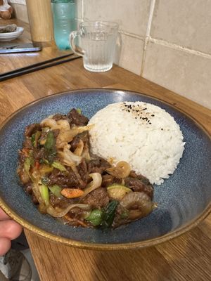 Beef Bulgogi   at MukBap in London