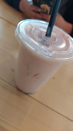 Cherry & silver shake at Lucky Goose  in Albuquerque