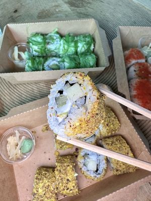  #Veganuary at Hari Sushi in Amsterdam