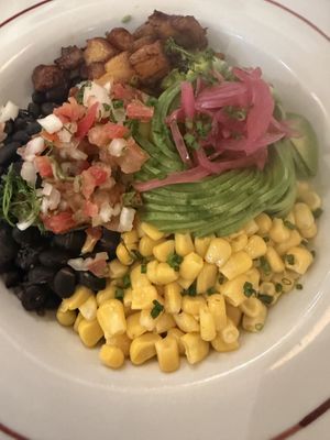 Vegan Tex-Mex Bowl  at Época in Cartagena