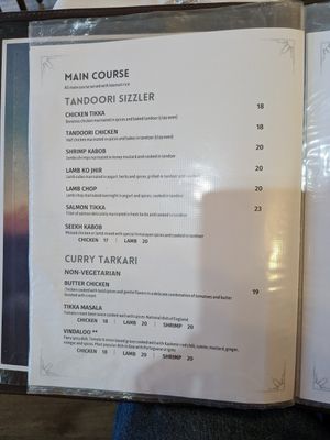 Menu at Himalayan Heritage Restaurant & Bar VA in Fredericksburg