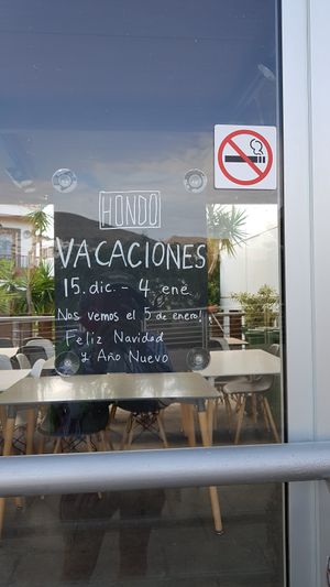 I came here to find out it's closed till 4 Jan. Shame I missed it. at Hondo Cafe in Gran Canaria