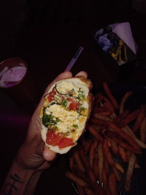 Burrata at Aflora Gastrobar in Brasilia