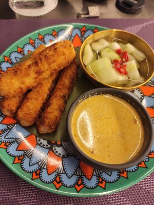 Tofu battons at Noodles Now in Koh Samui