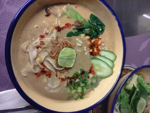 Peanut noodles at Noodles Now in Koh Samui