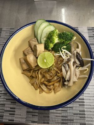 Lemongrass noodles   at Noodles Now in Koh Samui