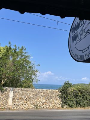 Outside view  at Noodles Now in Koh Samui