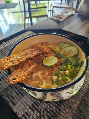 Peanut Soup at Noodles Now in Koh Samui