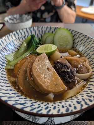 B6 Palo five spice soup noodles at Noodles Now in Koh Samui