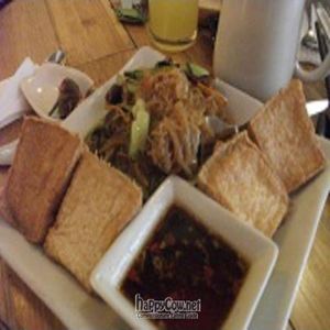 tofu at Tamarind Cafe in Hanoi