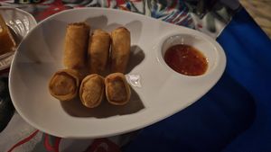 Spring Rolls at Samui Jasmine Resort in Koh Samui