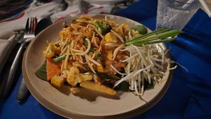 Pad Thai with Vegetables at Samui Jasmine Resort in Koh Samui