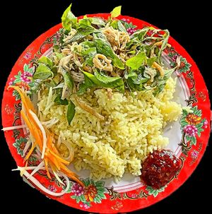 Vegan Rice Hoian style - 30.000vnd at Quán Chay Tinh Tam - Vegan Restaurant Hoi An in Hoi An