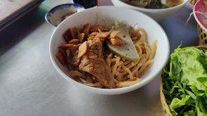 Cao lau at Quán Chay Tinh Tam - Vegan Restaurant Hoi An in Hoi An