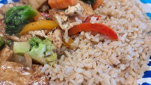  at Living Well Vegetarian Restaurant in Huntingdon