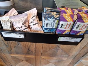 Vegan snacks at Espresso House - Drottninggatan in Stockholm