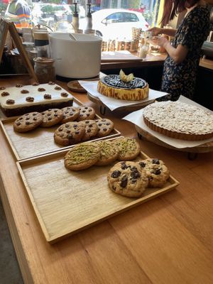 Vegan cookies  at Hana Corner Cafe in Tirana
