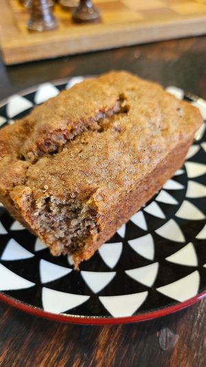 Banana bread at Hana Corner Cafe in Tirana