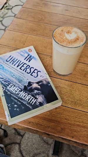 Chai latte at Hana Corner Cafe in Tirana