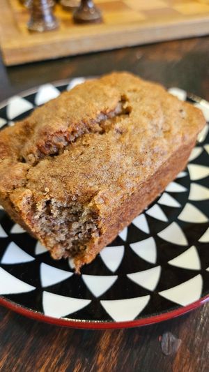 Banana bread at Hana Corner Cafe in Tirana