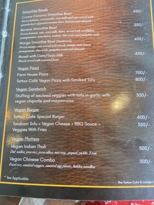   at The Tattoo Cafe and Lounge in Jaipur