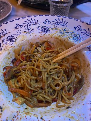 After I had eaten most of it haha  at Tropiqual in Sevilla