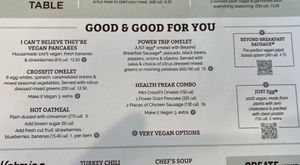  Vegan options   at Turning Point in Blue Bell