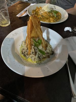 Vegan Mushroom Risotto   at Cuco Bistrô in Salvador