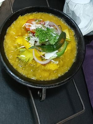 Vegan moqueca at Cuco Bistrô in Salvador