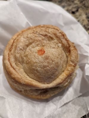 Vegan meat pie at Đông Hưng Viên Bakery in Westminster