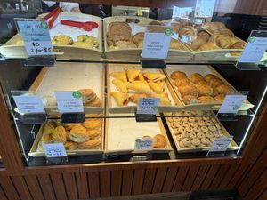 vegan options  at Đông Hưng Viên Bakery in Westminster