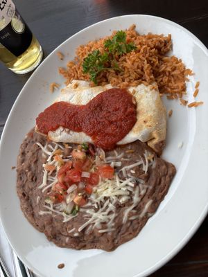 Vegan burrito   at CAFE ESPECIAL in Saarbrucken