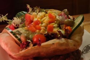 Ensalada Mixta (vegan) at CAFE ESPECIAL in Saarbrucken