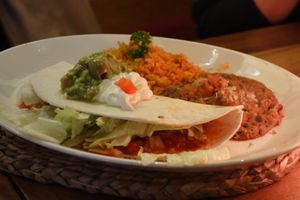 Quesada Grande (vegan) at CAFE ESPECIAL in Saarbrucken