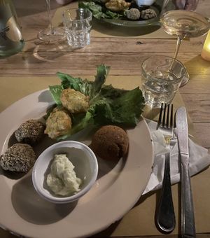 Der erste Gang eines erstklassigen Menüs.  at BiOsteria Piccapane in Cutrofiano