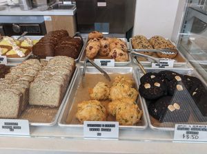 Cookies,.scones and cake loafs at To Live For in Vancouver