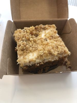 Carrot cake  #Veganuary at To Live For in Vancouver