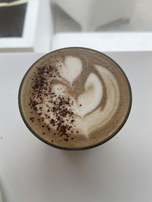 Mocha coffee to die for!  at To Live For in Vancouver