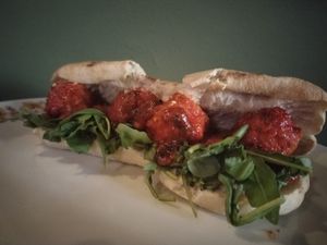 Meatball Sandwich  at Radici Cocktails & Beer in Albano Laziale