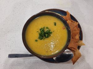Lentil soup at NAAN KABOB in Toronto
