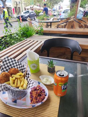  at Yizak Vegan Food in Santiago