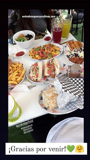  at Yizak Vegan Food in Santiago