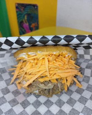  at Yizak Vegan Food in Santiago