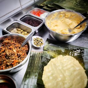  at Yizak Vegan Food in Santiago